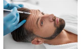 تزریق بوتاکس پیشانی مردان